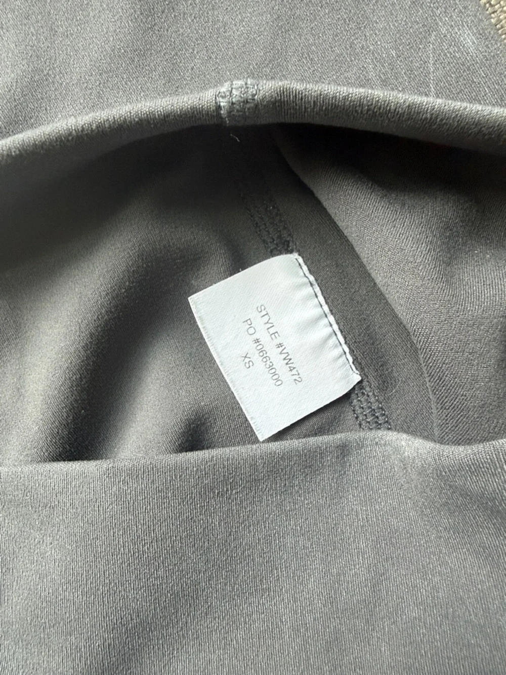 Vuori High-Rise Leggings in Washed Gray Size xs - Picture 2 of 5